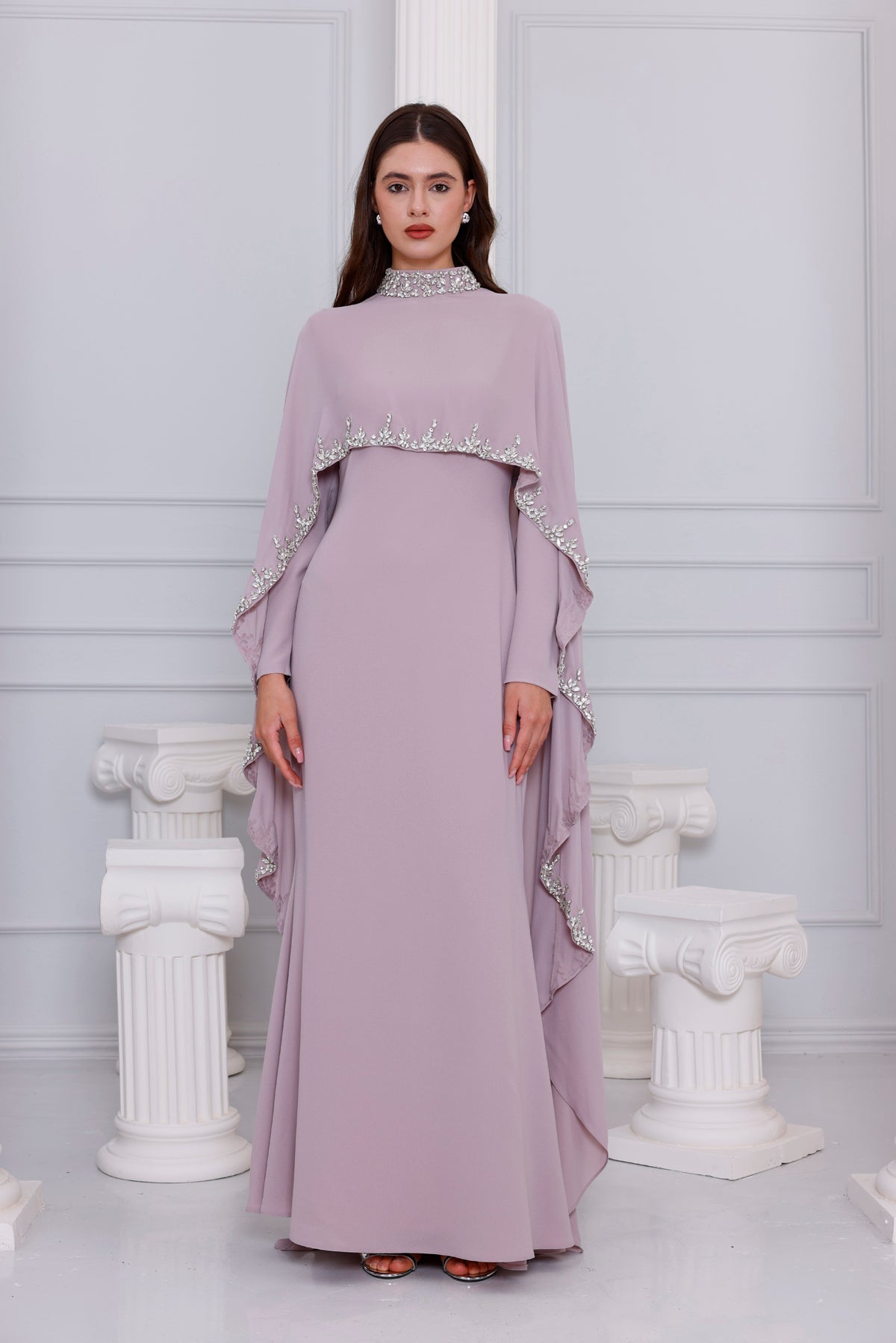 SMG Ruhsar Special Occasions Dress Powder