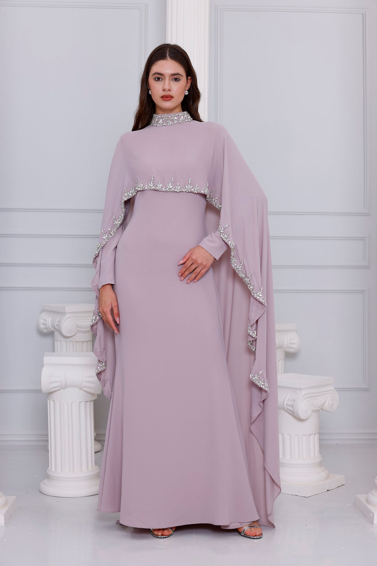 SMG Ruhsar Special Occasions Dress Powder