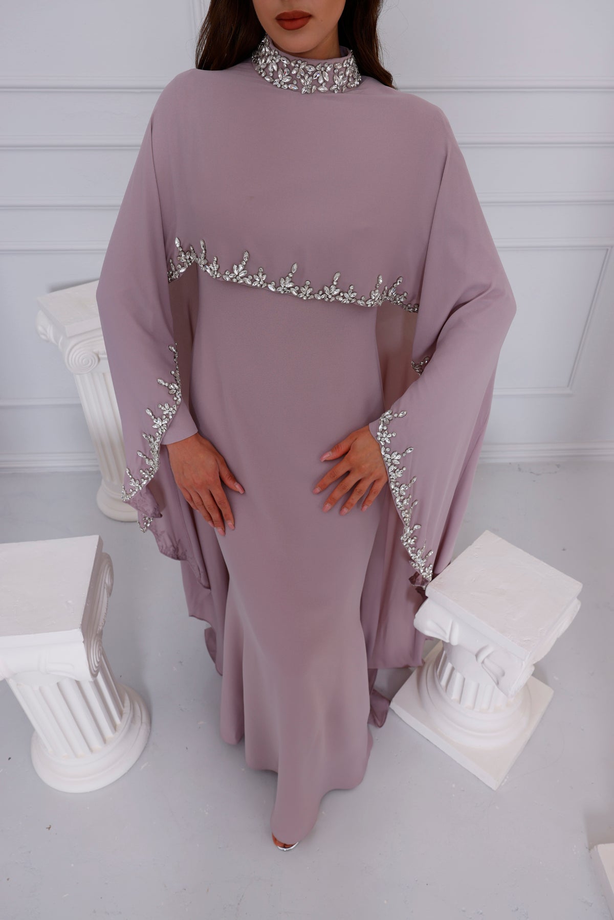 SMG Ruhsar Special Occasions Dress Powder