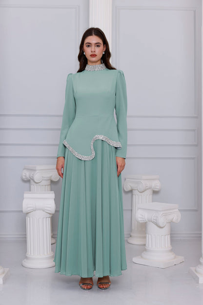 SMG Ayla Special Occasions Dress Mint