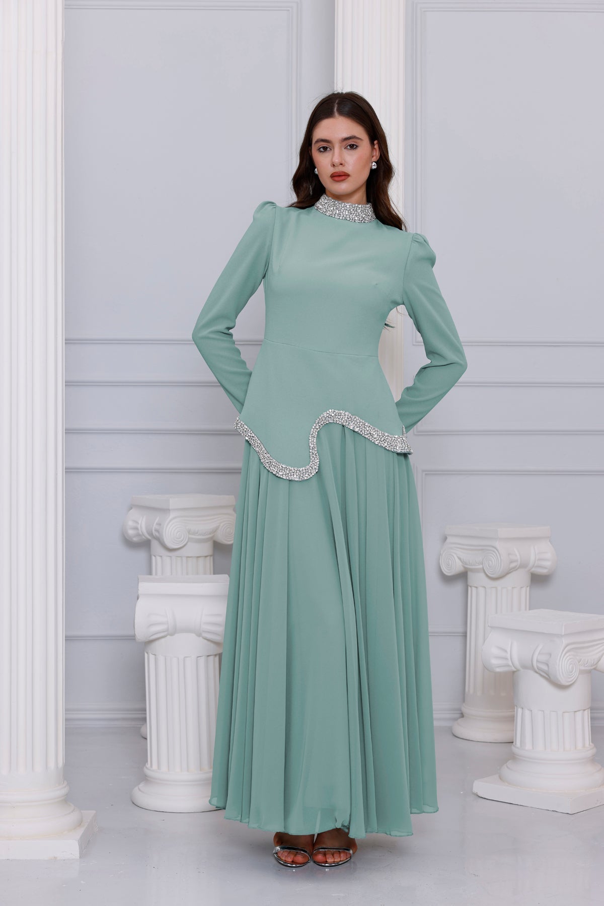 SMG Ayla Special Occasions Dress Mint